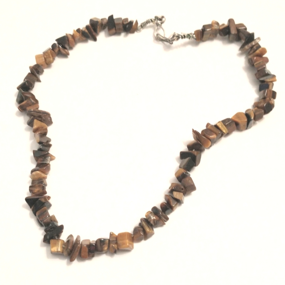 Tiger Eye Vintage Choker Necklace
